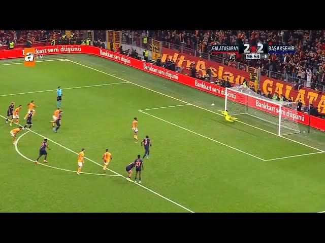 Michy Batshuayi PENALTI KAÇIRDI 90+6 | Galatasaray - Başakşehir 2-2 Maç Özeti | Türkiye Kupası 2024