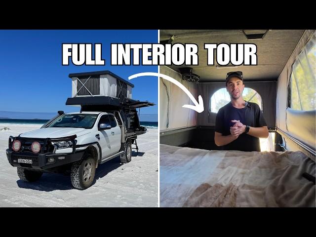 TOMMY CAMPER INTERIOR TOUR (Kitchen, Storage, Bedroom and Living Area)