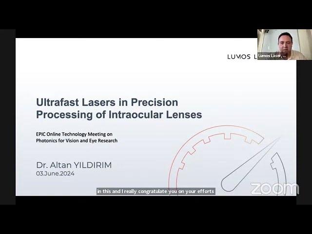 Photonics for Vision and Eye Research: Lumos Laser