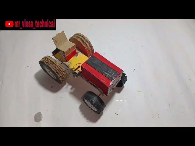 remote control tractor kese banaye || How to make a remote control tractor at home ||