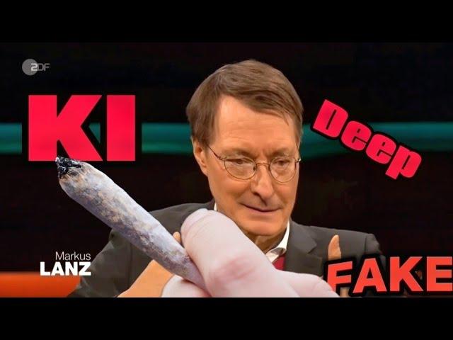 Karl Lauterbach, Gras, KI Fake Video, Deepfake deutsch