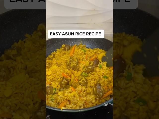 EASY ASUN RICE RECIPE/ MAKE LUNCH WITH ME #viralpost #cooking #shortsvideo #reels #food #viralvideo