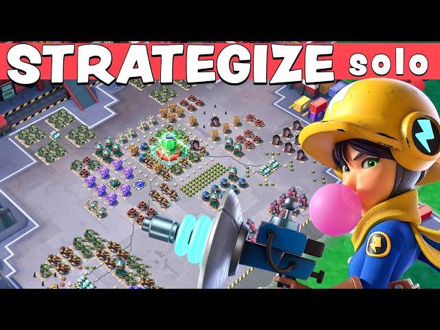 Laser Rangers on STRATEGIZE SOLO  operation FORLORN HOPE - BOOM BEACH gameplay/attack strategy/tips