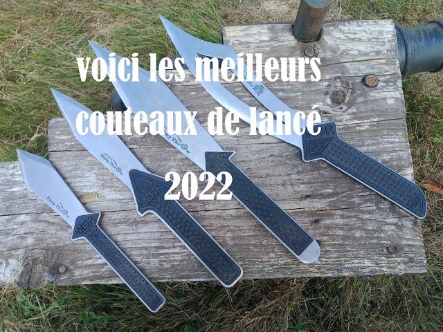 les meilleurs couteaux de lancé 2022