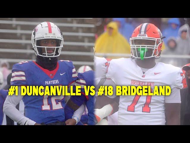 NON STOP RAIN!! #1 Duncanville vs #18 Bridgeland