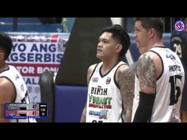 Jonahrenz Jacob "Kobe ng Pinas" PRO DEBUT GAME | Biñan vs Gensan Warriors | PSL President's Cup 2025