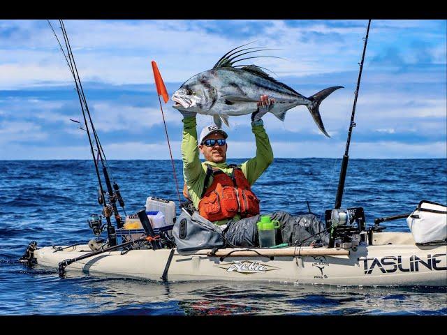 Slow Pitch Jigging from Kayaks In Panama!