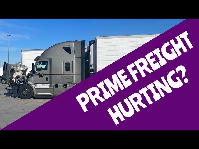 Prime Inc freight HURTING going into 2025?