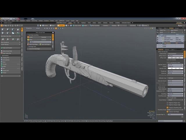 MODO 12.1 Vertex Normal Toolkit