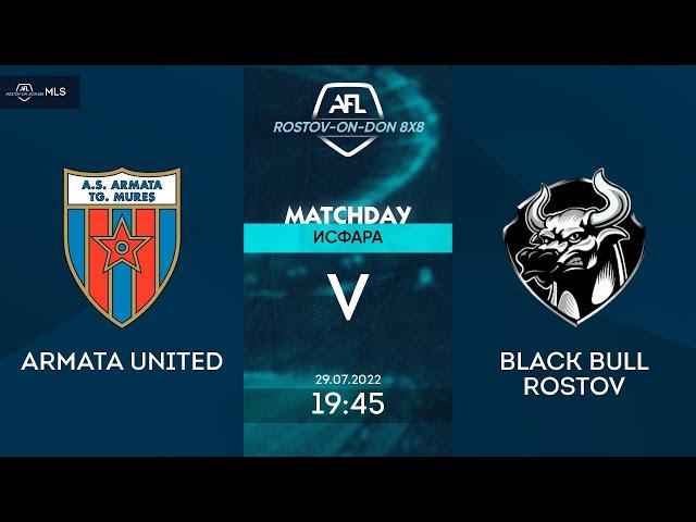 Armata United 6:2 Black Bull Rostov, 3 тур