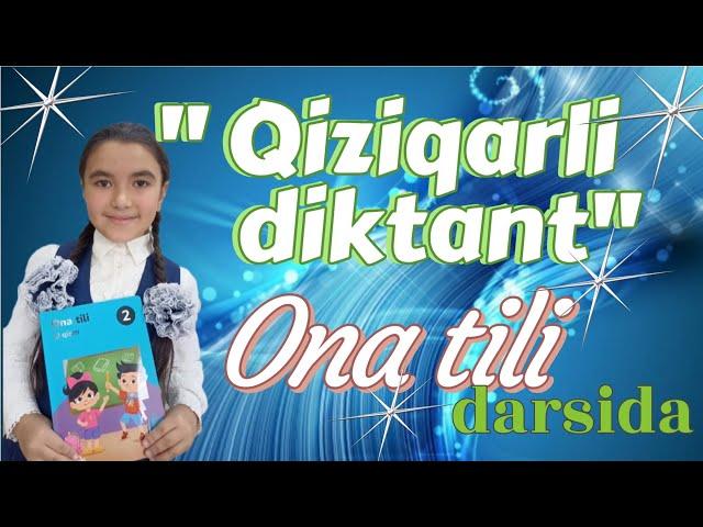 " Qiziqarli diktant" metod