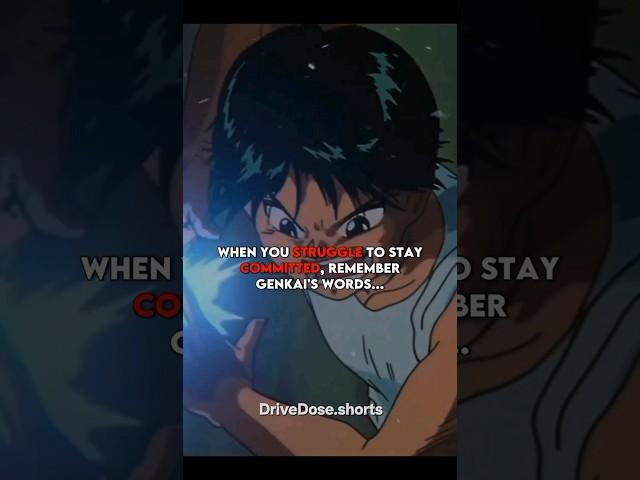 Follow for daily motivation. #animequotes #motivation #mindset #nopainnogain #genkai #anime #quotes