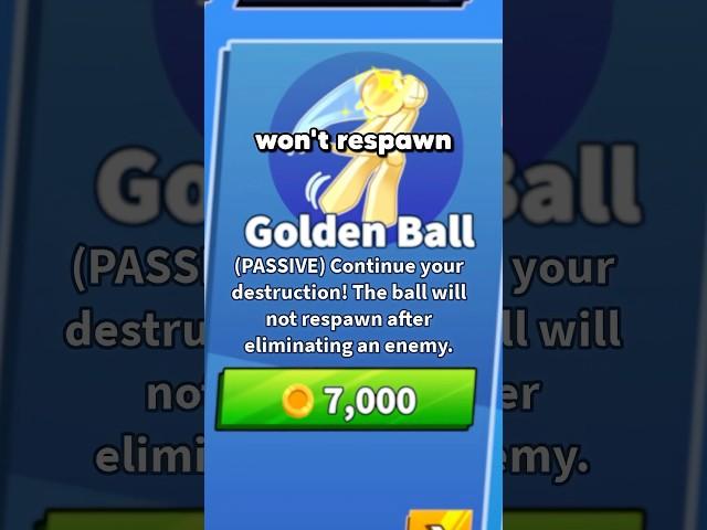 NEW Golden Ball Ability in Blade Ball! ⭐️