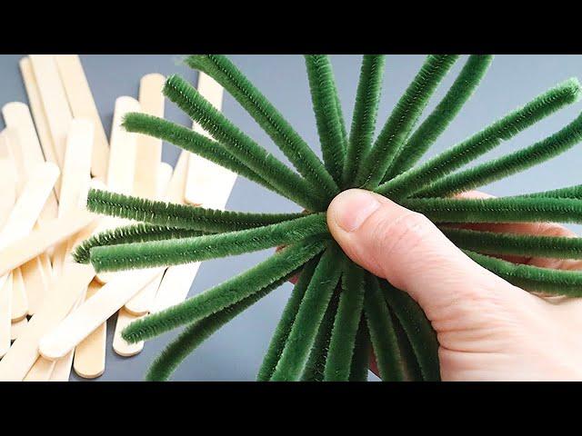 HOW TO MAKE A CACTUS from pipe cleaner