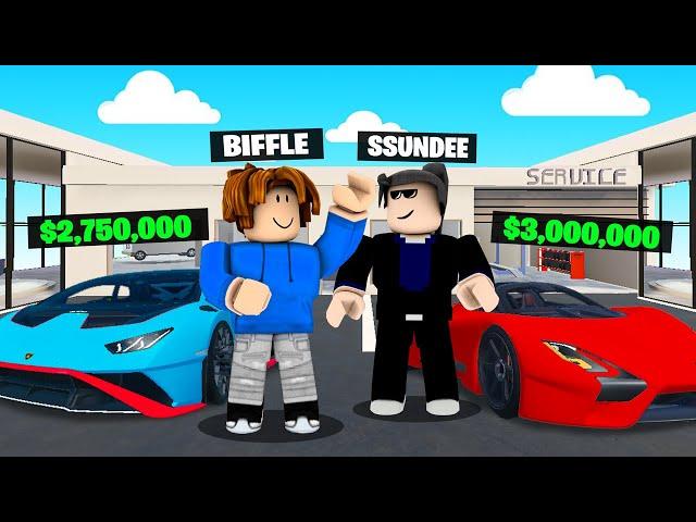 Opening My Own Luxury Car Shop in Roblox