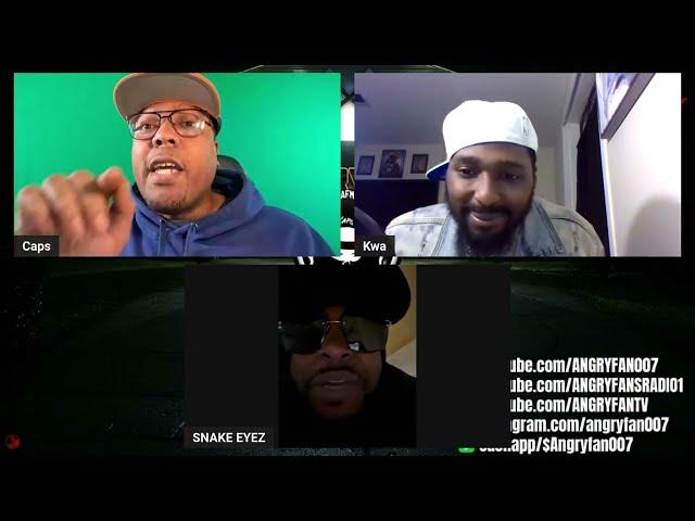 HEATED debate between Snakeyez and Angryfan!!!!!!!!!!