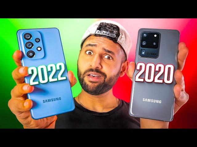 Can a CHEAP 2022 Smartphone beat a 2020 Flagship? 