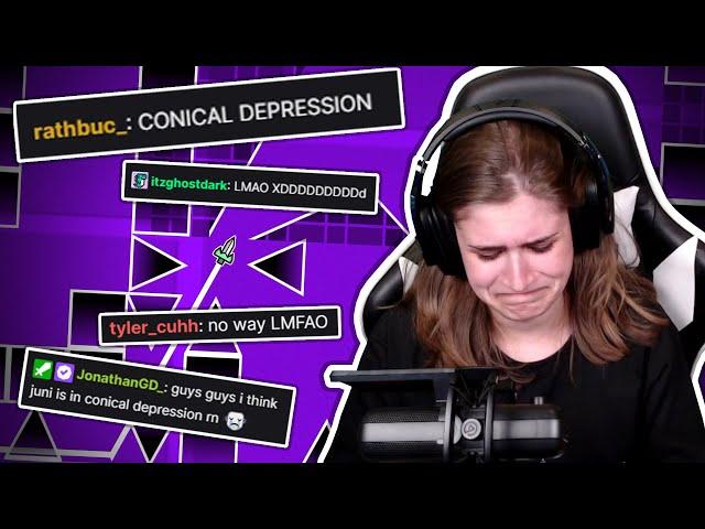 TWITCH CHAT CHOOSES WHAT DEMONS I PLAY... (Geometry Dash)