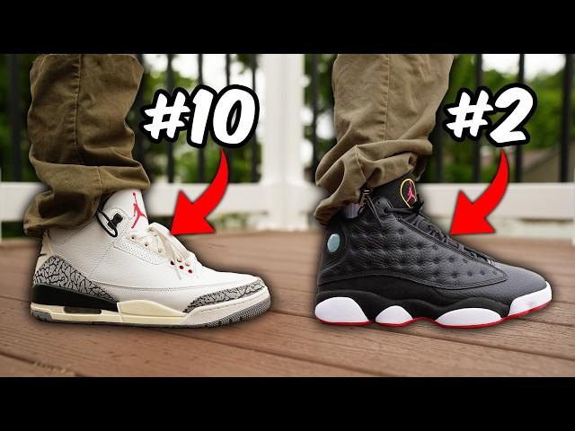 Top 10 MOST Comfortable AIR JORDAN Retro Sneakers