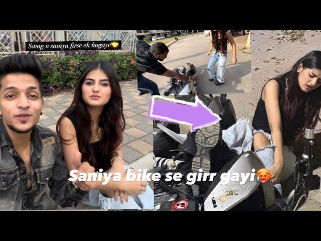 Swag ke vajah se Saniya ka hua accident #swagfam #youtube