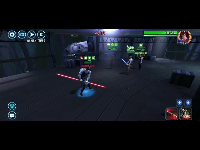 R7 Savage Opress Omicron vs CLS rebels - 5v5 GA SWGOH