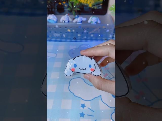 Mini Squishy Cinnamoroll ️ #diy #papercraft #squishy #squishmallows #cinnamoroll #sanrio #fyp