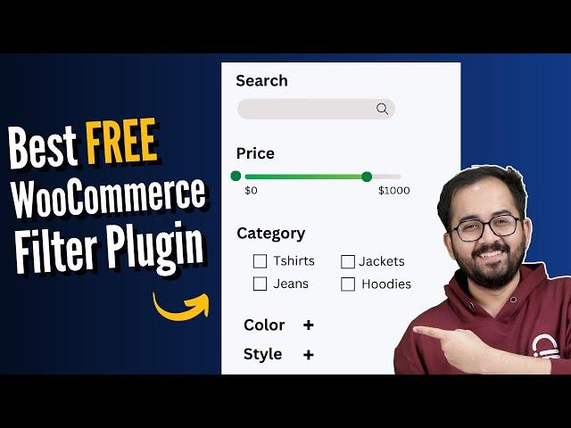 Best FREE Filters for WooCommerce (Elementor friendly)