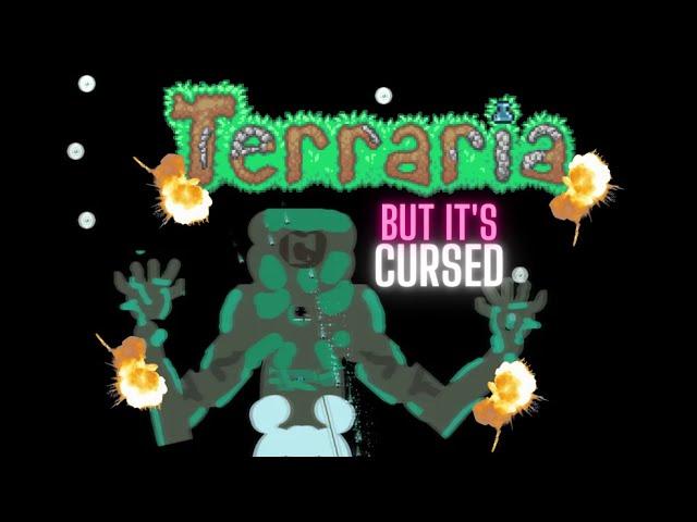 Terraria, but I downloaded a cursed texture pack (And killed moonlord)