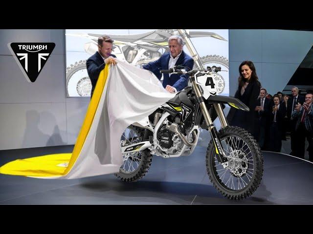 2025 ALL NEW TRIUMPH TF 450-RC UNVEILED!! READY TO BEAT DUCATI DESMO450 MX