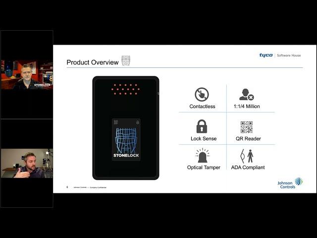 StoneLock Go “FaceLess” Recognition Integration with C•CURE