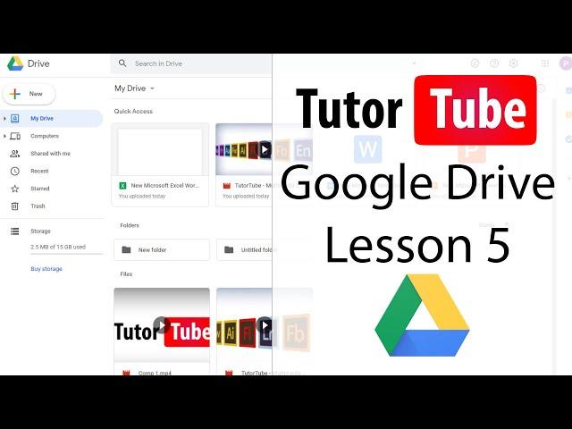 Google Drive - Tutorial 5 - Setting up Backup and Sync