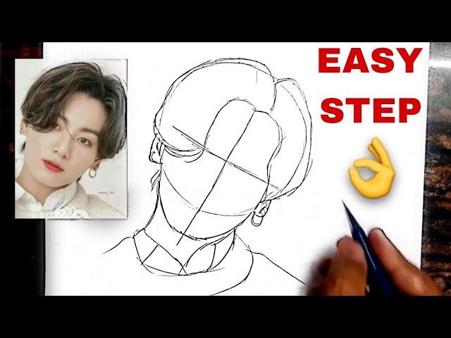 BTS Jungkook Drawing // BTS