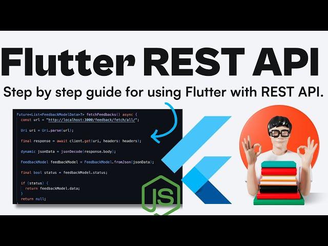 Flutter Get Request | Flutter get data from API | Flutter Get JSON Data | Flutter REST API