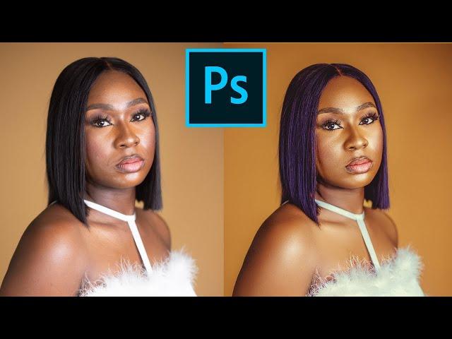 How to edit Studio Portraits from start to finish #photoshoptutorial #photoretouching  #photoshop