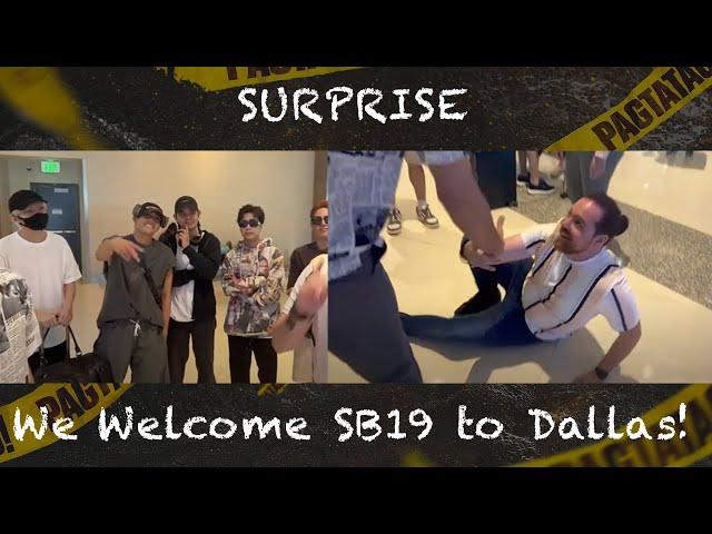 Surprise! We welcome SB19 to Dallas!