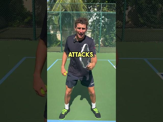 Tip to maximize consistency! #pickleballstrategy #pickleball