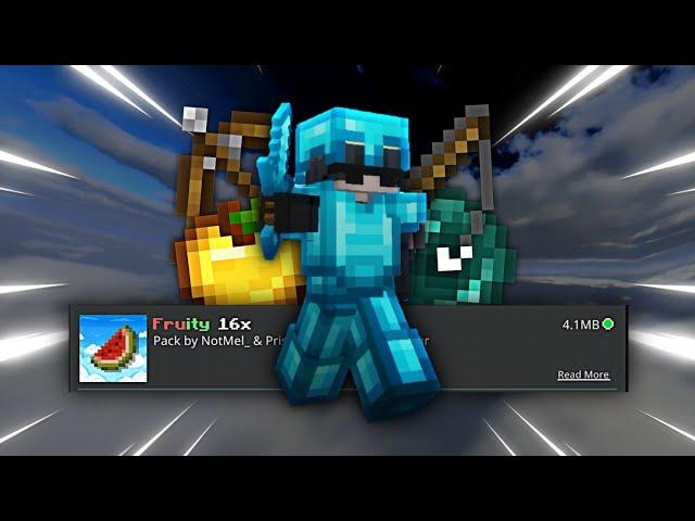 Fruity [16x] by NotMel_ and Prismatize | MCPE DEFAULT PVP TEXTURE PACK