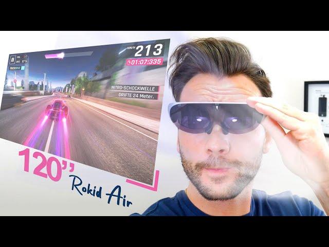 120" OLED Screen For Your Face! Rokid Air AR Glasses Review