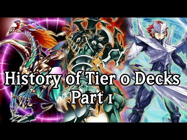 History of Tier 0 Decks - Part 1 | Yugioh TCG