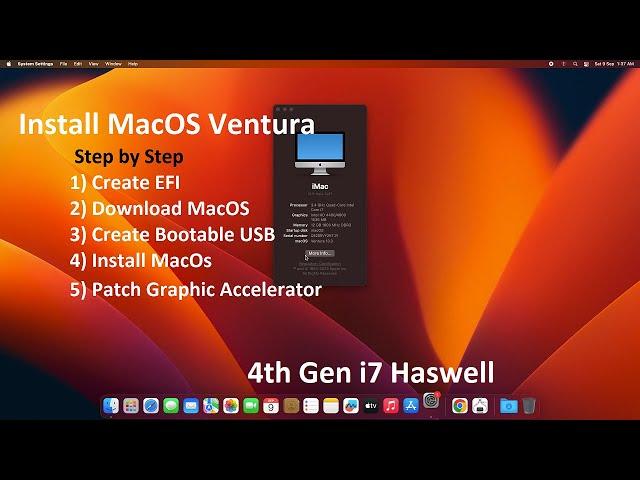 Install MacOS Ventura In Any Windows Pc /Laptop Without Any Error