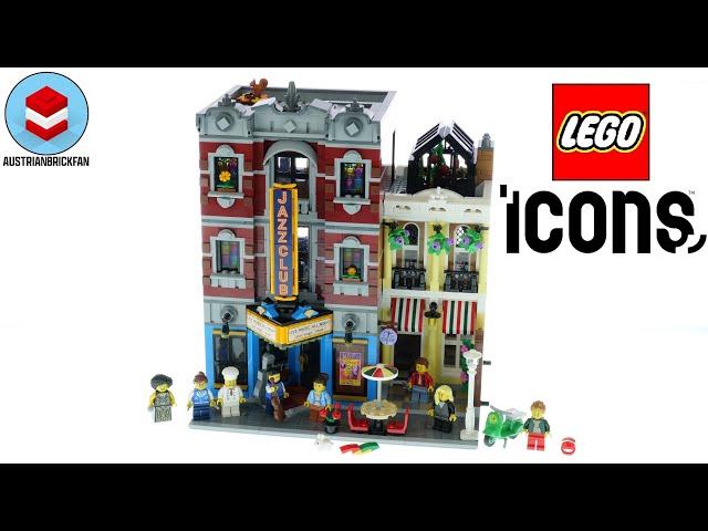 LEGO Icons 10312 Jazz Club - LEGO Speed Build Review