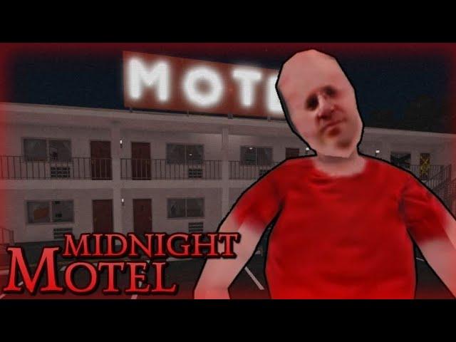 I'M SPENDING A NIGHT IN THE CREEPIEST HOTEL IN ROBLOX!!!! (Midnight Motel)