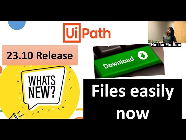 UiPath 23.10 Rel - Downloading is easy now. "Download File from URL" & "Combine Text" activities.