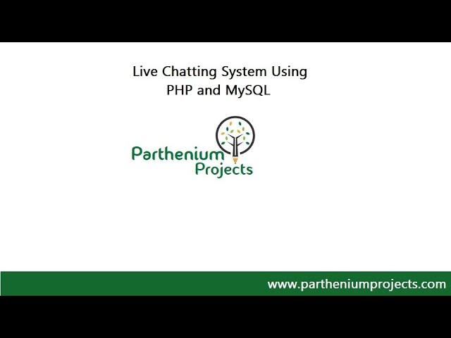 Live Chatting System Using PHP And MYSQL