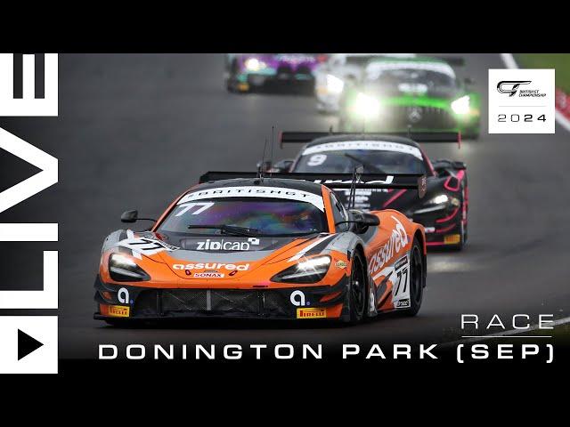 LIVE | Race | Donington Park (Sep) | British GT 2024