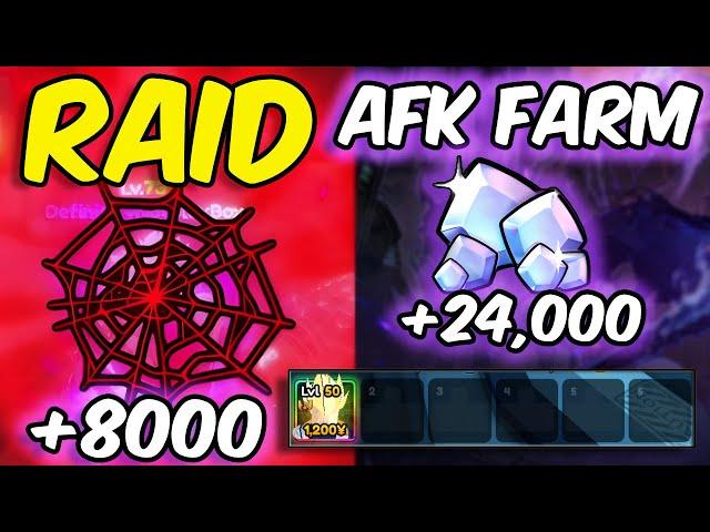 RAID AFK FARM  | Anime Vanguards