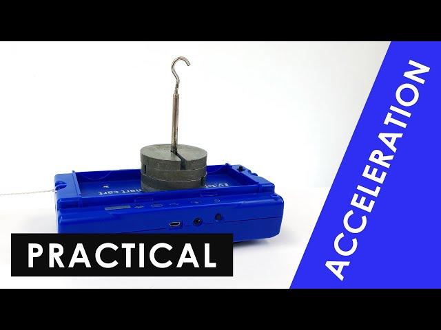 Acceleration and Force Experiment (Constant Mass) - GCSE Physics