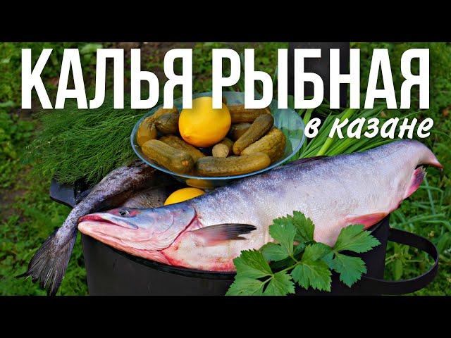 Рыбная КАЛЬЯ в казане