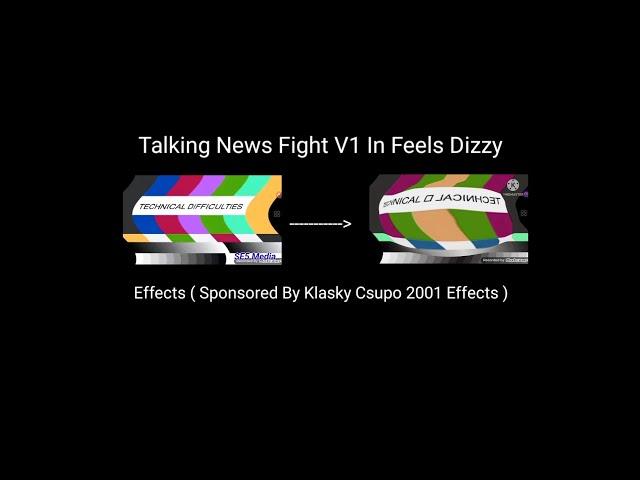 Talking Tom And Ben News Fight Feels Dizzy Effects (Sponsored by Klasky Csupo 2001 Effects)