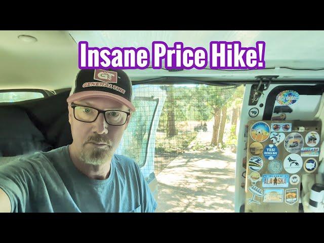 LTVA Huge Price Hike Proposed! Act Now To Stop It! van life